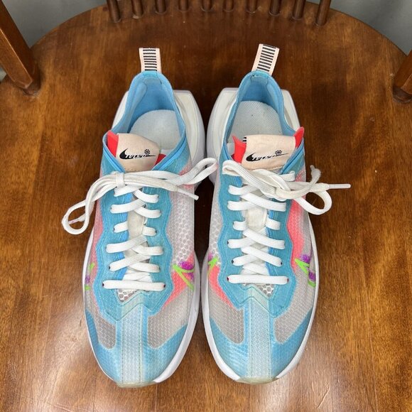 Nike Blue and Pink Women's Sneakers - Picture 8 of 10